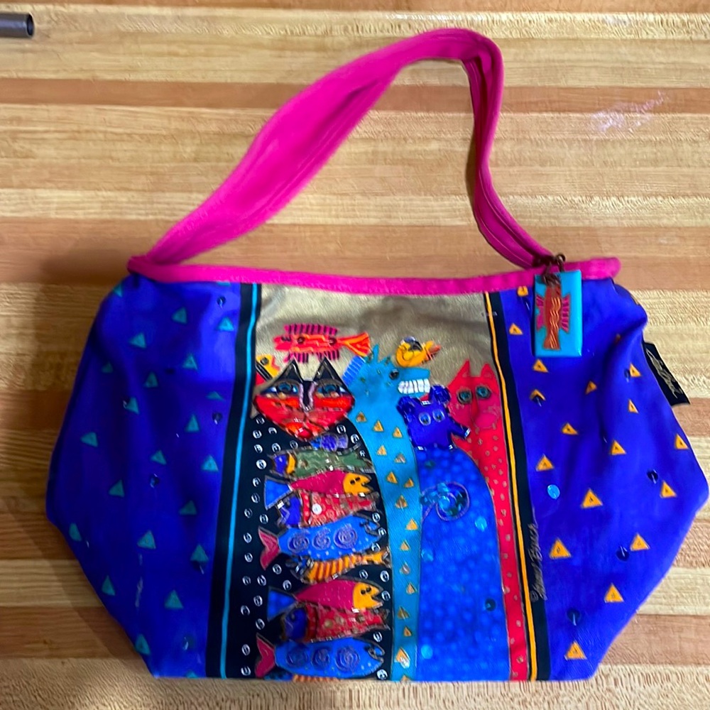 Laurel Burch Small Tote Bag